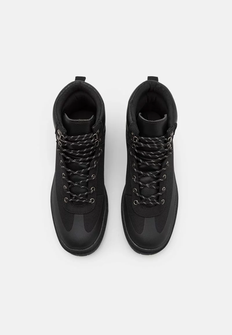 YOURTURN UNISEX - Stivaletti Stringati - Black 6 YOURTURN UNISEX - Stivaletti Stringati - Black - immagine 4