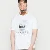 YOURTURN ESSENCE GRAPHIC T-SHIRT UNISEX - T-shirt Con Stampa - White