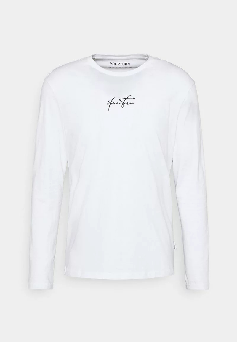 YOURTURN UNISEX - Maglietta A Manica Lunga - White 7 YOURTURN UNISEX - Maglietta A Manica Lunga - White - immagine 5