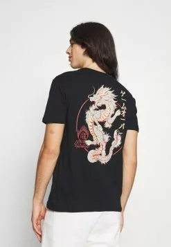 YOURTURN UNISEX - T-shirt Con Stampa - Black/yellow 10 YOURTURN UNISEX - T-shirt Con Stampa - Black/yellow -Sconto YOURTURN in Italia 60aa7eef1212437eb94d4376069f4334