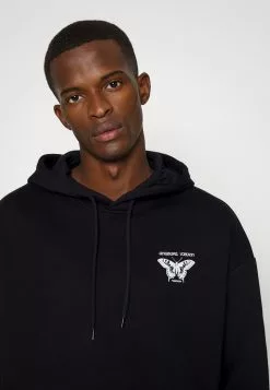 YOURTURN UNISEX - Felpa Con Cappuccio - Black -Sconto YOURTURN in Italia 6125d6315a7544c9aa84e41647458ca5