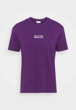 YOURTURN ROSE AND BARBED WIRE UNISEX - T-shirt Con Stampa - Purple