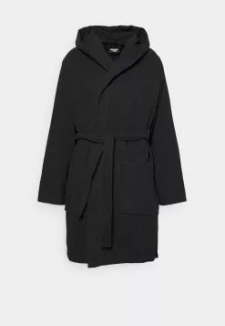 YOURTURN Accappatoio - Black/white, Uomo