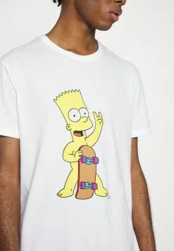 YOURTURN BART SKATE UNISEX TEE - T-shirt Con Stampa - White 13 YOURTURN BART SKATE UNISEX TEE - T-shirt Con Stampa - White -Sconto YOURTURN in Italia 64ee5c6ec409478d8f87c6746d4c4340