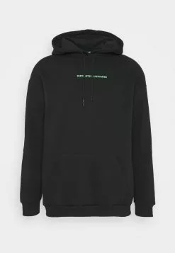 YOURTURN UNISEX - Felpa Con Cappuccio - Black