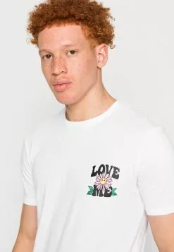 YOURTURN UNISEX - T-shirt Con Stampa - White -Sconto YOURTURN in Italia 6721984bce984ada9d1d96517ccf8bc5