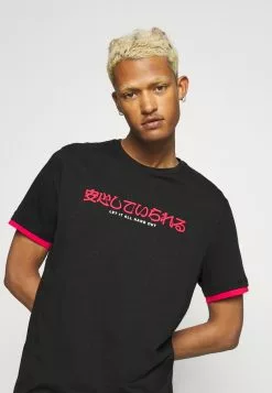 YOURTURN Unisex T-shirt Con Stampa - Black -Sconto YOURTURN in Italia 6a3d69653aec4bbd956702e9645980de