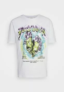YOURTURN UNISEX - T-shirt Con Stampa - White