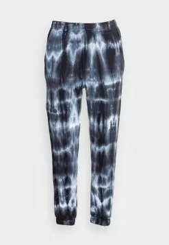 YOURTURN MONOCHROME TIE DYE JOGGER UNISEX - Pantaloni Sportivi - Black/off White -Sconto YOURTURN in Italia 6d24cc7a0bb04bdaad79a0280d8e120f