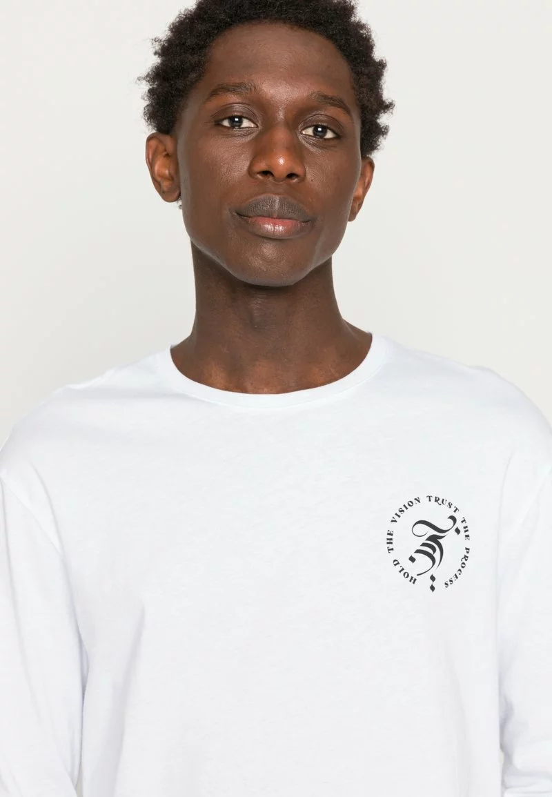 YOURTURN GRAPHIC LONGSLEEVE UNISEX - Maglietta A Manica Lunga - White 7 YOURTURN GRAPHIC LONGSLEEVE UNISEX - Maglietta A Manica Lunga - White - immagine 5