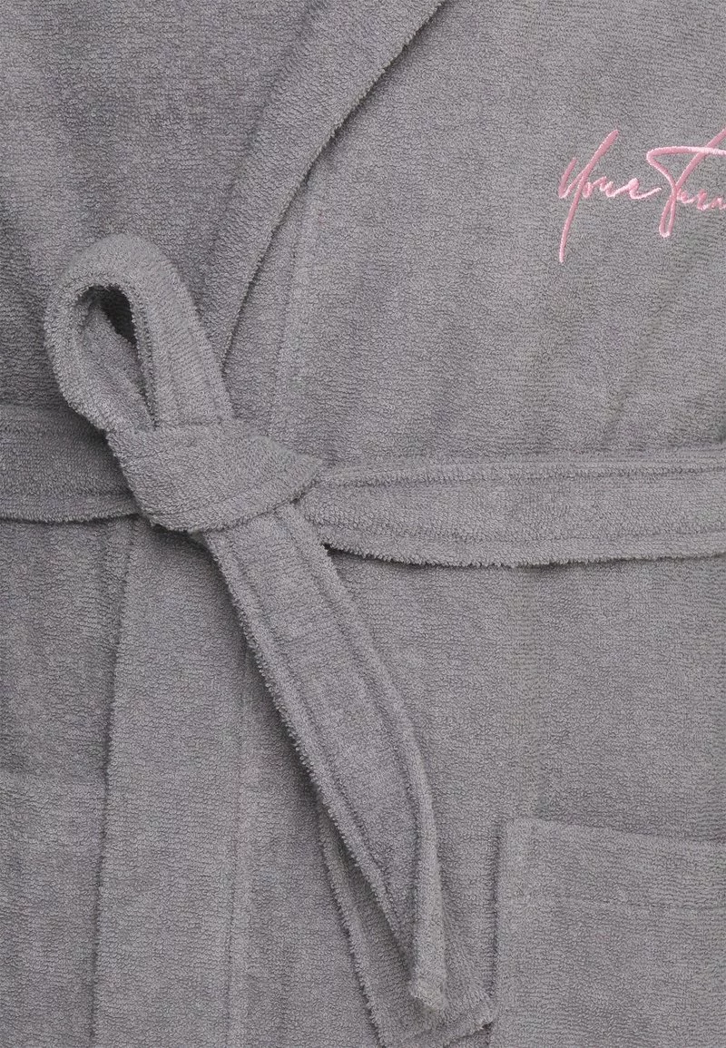 YOURTURN Uomo Accappatoio - Grey/pink 5 YOURTURN Uomo Accappatoio - Grey/pink - immagine 3