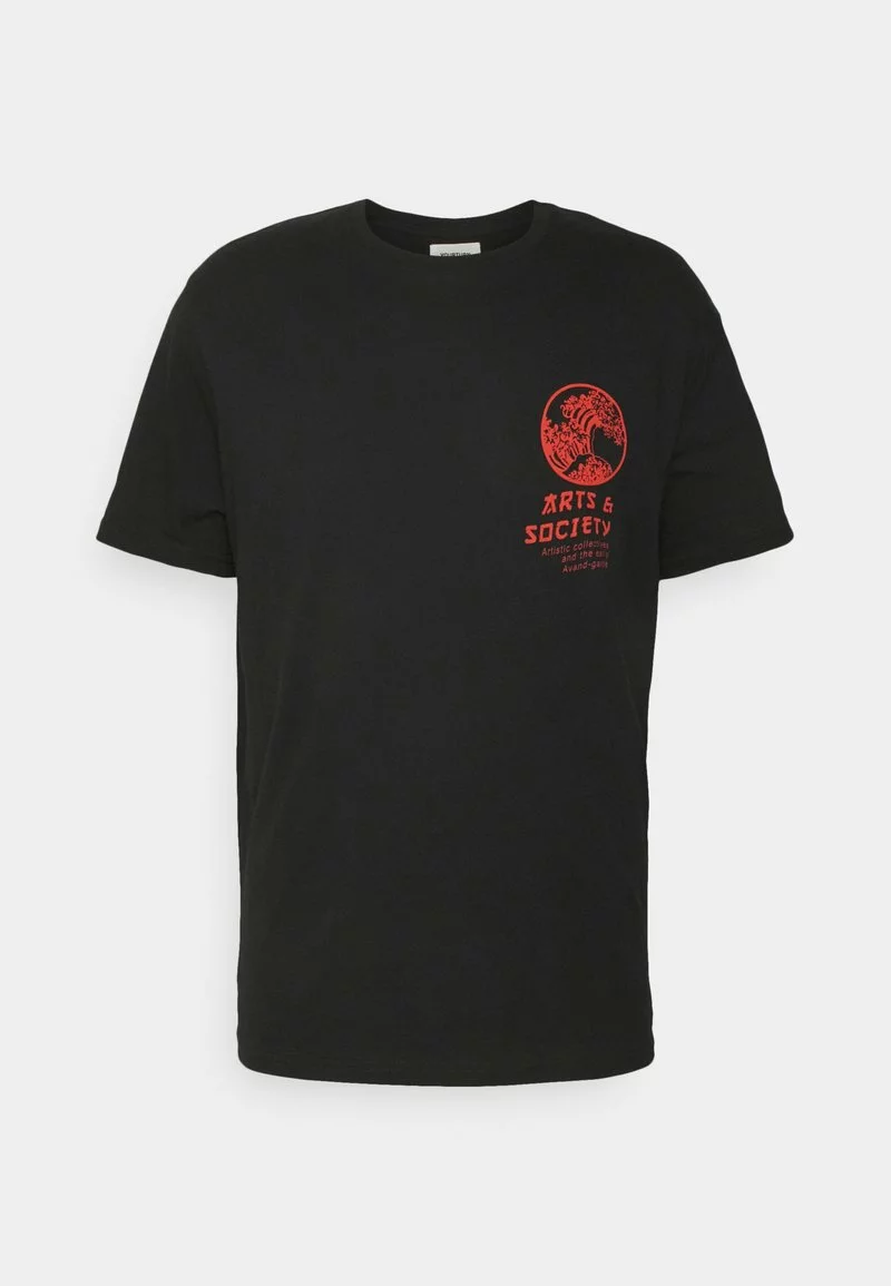 YOURTURN Unisex T-shirt Con Stampa - Black 4 YOURTURN Unisex T-shirt Con Stampa - Black - immagine 2