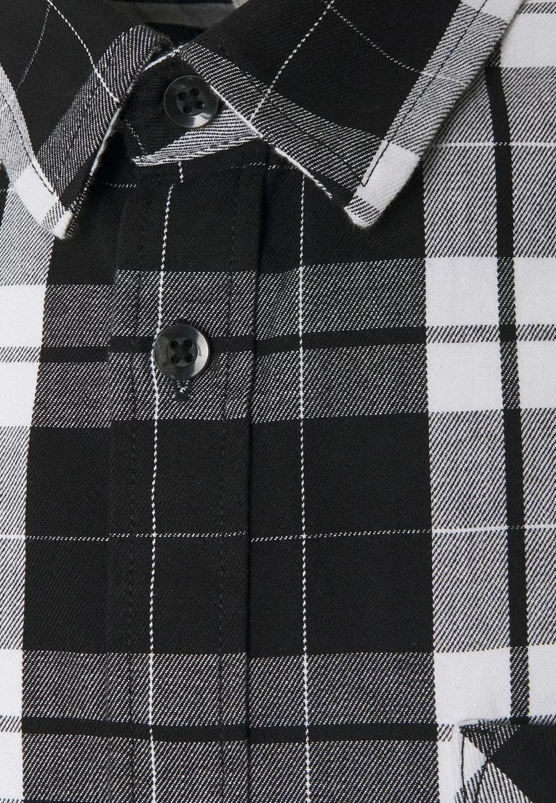 YOURTURN UNISEX - Camicia - Black/white 5 YOURTURN UNISEX - Camicia - Black/white - immagine 3