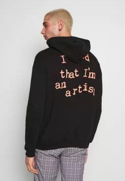 YOURTURN Felpa Con Cappuccio - Black, Unisex