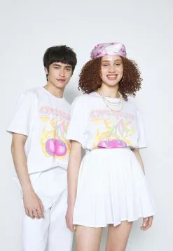 YOURTURN GRAPHIC TEE UNISEX - T-shirt Con Stampa - White