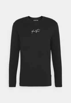 YOURTURN UNISEX - Maglietta A Manica Lunga - Black