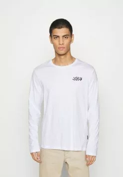 YOURTURN Maglietta A Manica Lunga - White, Donna