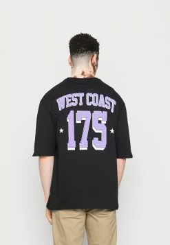 YOURTURN GRAPHIC T-SHIRT UNISEX - T-shirt Con Stampa - Black