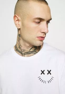 YOURTURN T-shirt Con Stampa - White, Unisex -Sconto YOURTURN in Italia 882d4c899e9a4ba4954eb9db0346d9cf