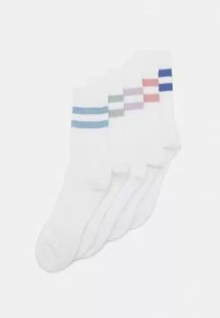 YOURTURN Uomo Calze - White/multicoloured
