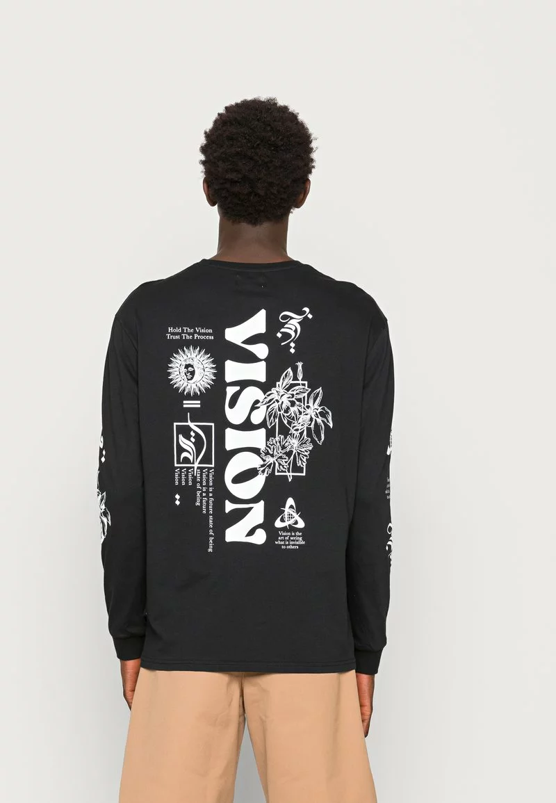 YOURTURN GRAPHIC LONGSLEEVE UNISEX - Maglietta A Manica Lunga - Black 3 YOURTURN GRAPHIC LONGSLEEVE UNISEX - Maglietta A Manica Lunga - Black