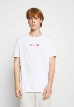 YOURTURN Unisex T-shirt Con Stampa - White