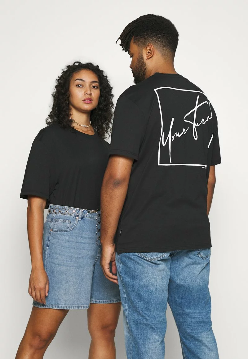 YOURTURN UNISEX - T-shirt Con Stampa - Black 3 YOURTURN UNISEX - T-shirt Con Stampa - Black