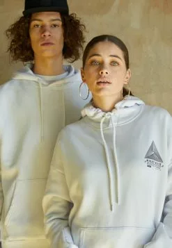 YOURTURN WINCENT WEISS TRIANGLE LOGO UNISEX - Felpa Con Cappuccio - White -Sconto YOURTURN in Italia 8f92c0116c48448e9b6f808274a5bd21