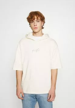 YOURTURN SLEEVE HOODIE UNISEX - Felpa - Off-white