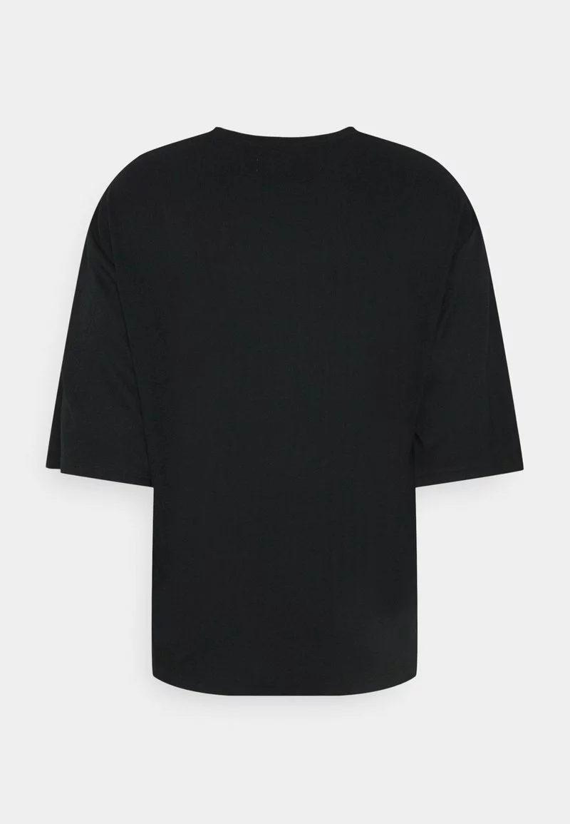 YOURTURN UNISEX 3/4 SLEEVED - T-shirt Basic - Black 4 YOURTURN UNISEX 3/4 SLEEVED - T-shirt Basic - Black - immagine 2