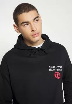 YOURTURN MICKEY BALL HOODIE UNISEX - Felpa Con Cappuccio - Black