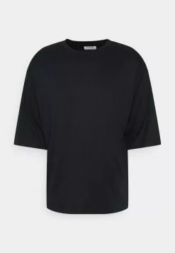 YOURTURN UNISEX 3/4 SLEEVED - T-shirt Basic - Black