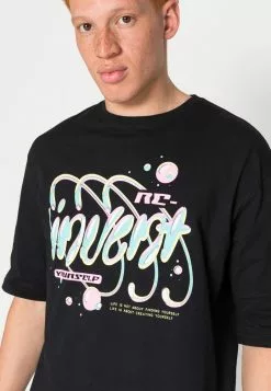 YOURTURN UNISEX - T-shirt Con Stampa - Black 11 YOURTURN UNISEX - T-shirt Con Stampa - Black -Sconto YOURTURN in Italia 946f6831558341e298c5d86e219e81b7