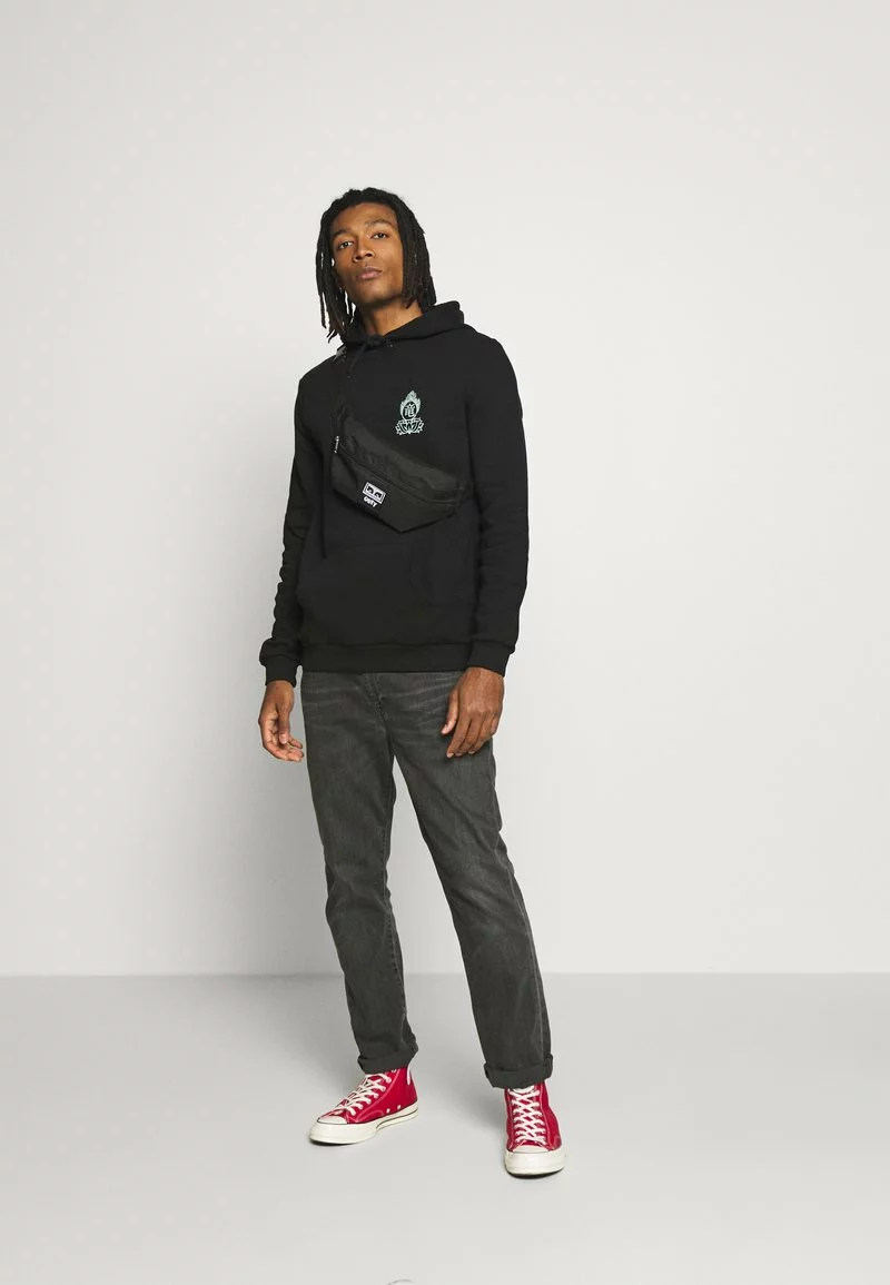 YOURTURN Felpa Con Cappuccio - Black, Unisex 4 YOURTURN Felpa Con Cappuccio - Black, Unisex - immagine 2