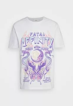 YOURTURN UNISEX - T-shirt Con Stampa - White