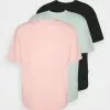 YOURTURN 3 PACK UNISEX - T-shirt Basic - Black/pink/green -Sconto YOURTURN in Italia a17276a3184f447792f5b2aa77fa9fb9