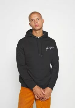 YOURTURN BOLD SCRIPT HOODIE UNISEX - Felpa - Black -Sconto YOURTURN in Italia a17dfdf24900463cb7ea23f6c78bf85f