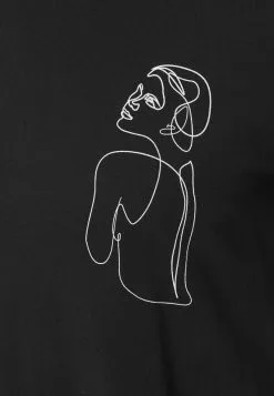 YOURTURN STAR SIGN LOGO UNISEX - T-shirt Con Stampa - Black -Sconto YOURTURN in Italia a2cc04a259ad4631b9f476978948dcb5