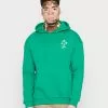 YOURTURN FLOWERS HOODIE UNISEX - Felpa Con Cappuccio - Green