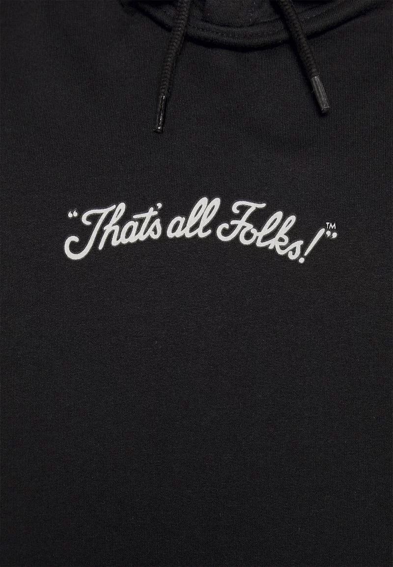 YOURTURN UNISEX LOONEY TUNES SWEAT - Felpa Con Cappuccio - Black 8 YOURTURN UNISEX LOONEY TUNES SWEAT - Felpa Con Cappuccio - Black - immagine 6