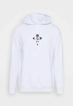 YOURTURN TOKYO STREET HOODIE UNISEX - Felpa Con Cappuccio - White