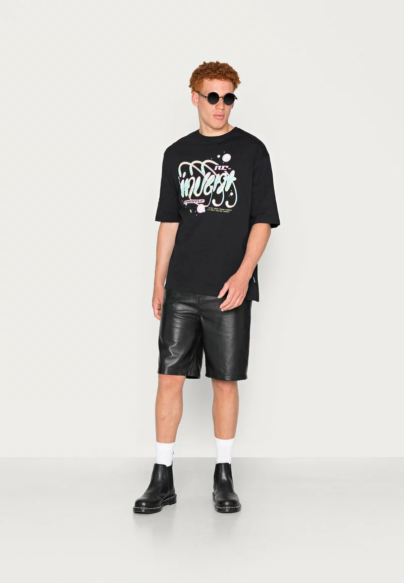 YOURTURN UNISEX - T-shirt Con Stampa - Black 4 YOURTURN UNISEX - T-shirt Con Stampa - Black - immagine 2