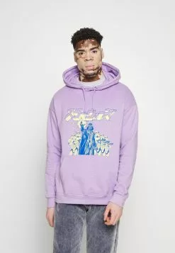 YOURTURN PINK STARWARS SWEAT UNISEX - Felpa Con Cappuccio - Lilac