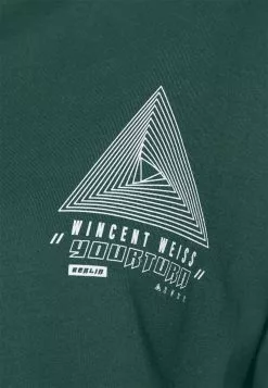 YOURTURN GRAPHIC TEE WINCENT WEISS UNISEX - T-shirt Con Stampa - Dark Green -Sconto YOURTURN in Italia ae5c8a06470345ee8d231c52d370d398