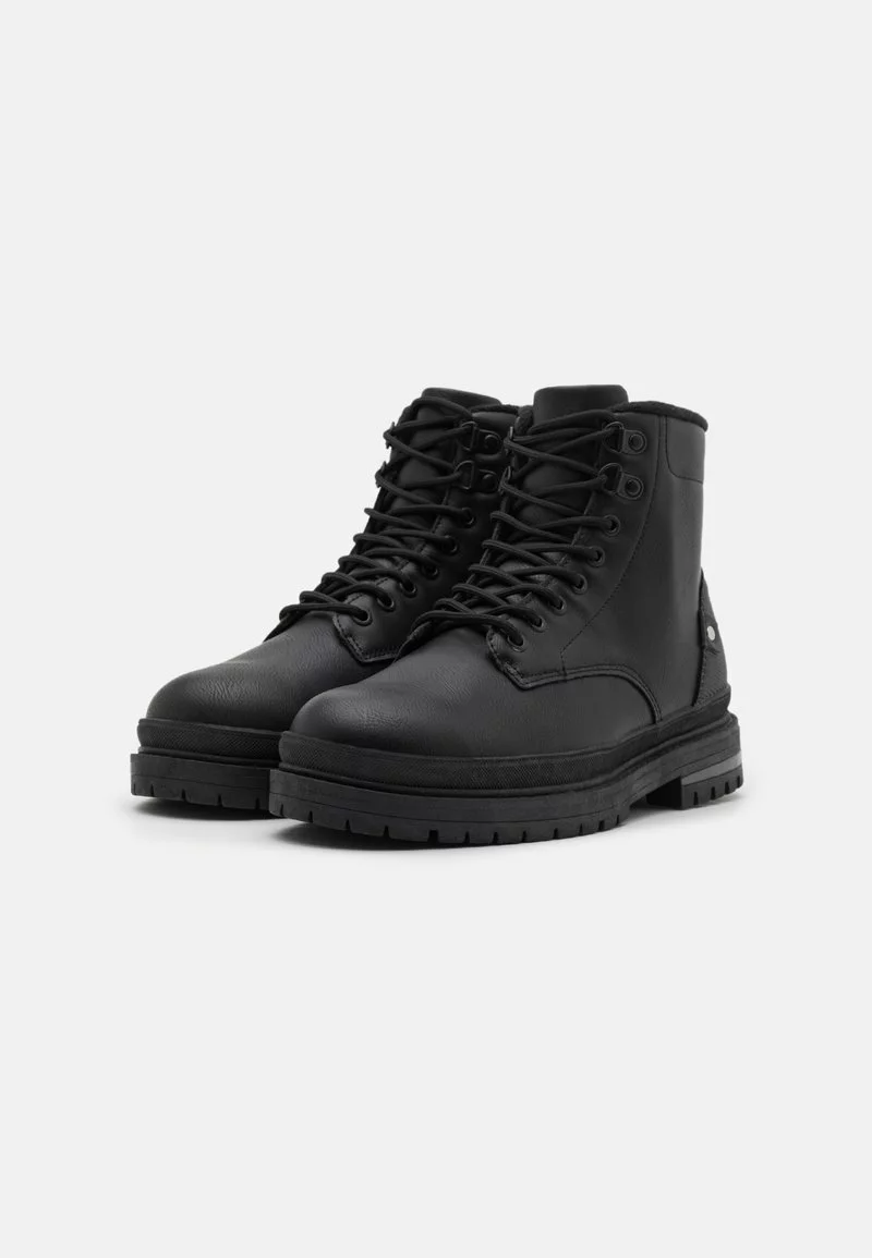 YOURTURN UNISEX - Stivaletti Stringati - Black 4 YOURTURN UNISEX - Stivaletti Stringati - Black - immagine 2