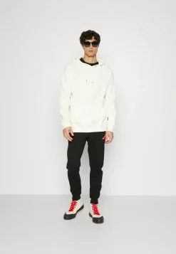 YOURTURN UNISEX 3 PACK - Felpa Con Cappuccio - Black/mottled Dark Grey/off White