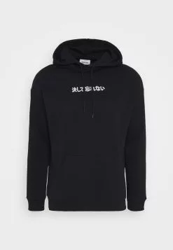 YOURTURN UNISEX - Felpa Con Cappuccio - Black