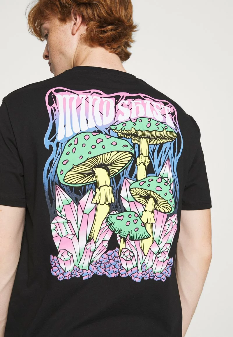 YOURTURN UNISEX - T-shirt Con Stampa - Black 7 YOURTURN UNISEX - T-shirt Con Stampa - Black - immagine 5