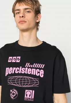 YOURTURN PERCISTENCE GRAPHIC T-SHIRT UNISEX - T-shirt Con Stampa - Black -Sconto YOURTURN in Italia b6504fcd91a44b639ed61db6467fb337