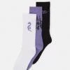 YOURTURN 3 PACK - Calze - Black/purple /off-white, Uomo -Sconto YOURTURN in Italia b83332a3c39743f8916532c4ff098816